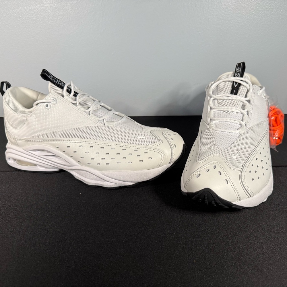 Nike White Perforated Athletic Shoes